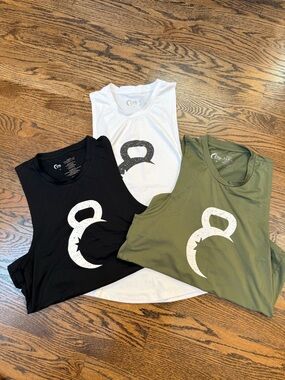 Zyia Active Muscle Tees - Bundle of 3 Med